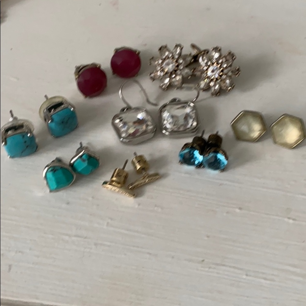 Set of 8 Chloe + Isabel Earrings